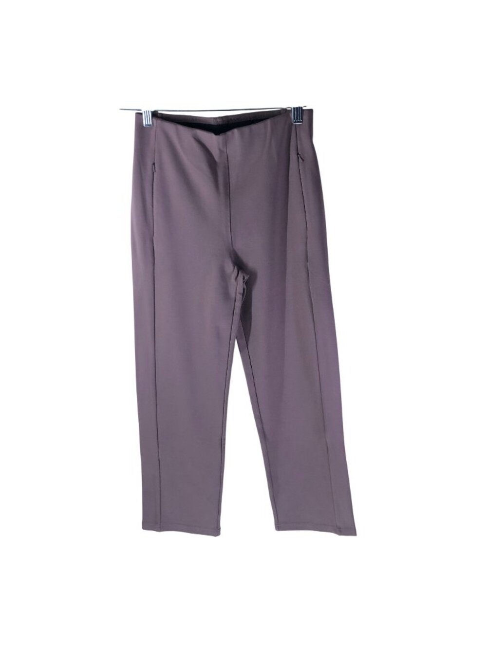 Betabrand Monroe Crop Trouser Straight Dress Pants Mauve Pink Size XSP